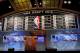 NEWARK, NJ - JUNE 28: A view of the Stage with the thirty overall pick during the first round of the 2012 NBA Draft at Prudential Center on June 28, 2012 in Newark, New Jersey. NOTE TO USER: User expressly acknowledges and agrees that, by downloading and/or using this Photograph, user is consenting to the terms and conditions of the Getty Images License Agreement. (Photo by Elsa/Getty Images)