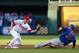 PHILADELPHIA, PA - JUNE 21: Second baseman Chase Utley #26 of the Philadelphia Phillies tags out Lucas Duda #21 of the New York Mets who attempted to steal second base during the second inning on June 21, 2013 at Citizens Bank Park in Philadelphia, Pennsylvania. The Mets defeated the Phillies 4-3. (Photo by Rich Schultz/Getty Images)