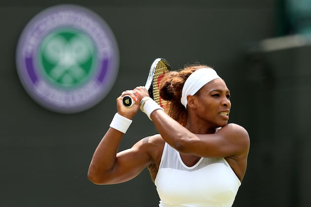 Serena Williams Defeats Caroline Garcia to Advance at 2013 Wimbledon