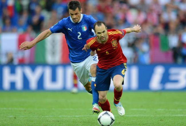 Why Andres Iniesta vs. Christian Maggio Will Define Spain vs. Italy