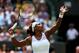LONDON, ENGLAND - JUNE 27: Serena Williams of the United States of America serves during the Ladies' Singles second round match against Caroline Garcia of France on day four of the Wimbledon Lawn Tennis Championships at the All England Lawn Tennis and Croquet Club on June 27, 2013 in London, England. (Photo by Julian Finney/Getty Images)