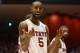 DAYTON, OH - MARCH 22: C.J. Leslie #5 of the North Carolina State Wolfpack reacts to a call in the second half against the Temple Owls during the second round of the 2013 NCAA Men's Basketball Tournament at UD Arena on March 22, 2013 in Dayton, Ohio. (Photo by Jason Miller/Getty Images)