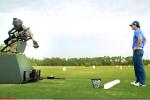 Rory McIlroy Battles a Robot