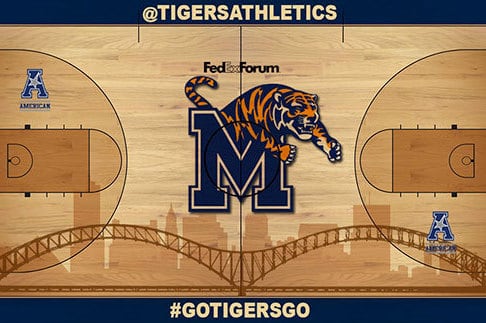 Tiger Fans Select Basketball Court Design