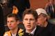 BOSTON, MA - JUNE 17: Nathan MacKinnon watches the game between the Chicago Blackhawks and the Boston Bruins in Game Three of the Stanley Cup Final at the TD Garden on June 17, 2013 in Boston, Massachusetts. (Photo by Gail Oskin/Getty Images)