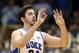 DURHAM, NC - MARCH 02: Ryan Kelly #34 of the Duke Blue Devils during their game at Cameron Indoor Stadium on March 2, 2013 in Durham, North Carolina. (Photo by Streeter Lecka/Getty Images)