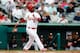 JUPITER, FL - FEBRUARY 28: Oscar Taveras #87 of the St. Louis Cardinals hits a grand slam homerun in the first inning against the Miami Marlins at the Roger Dean Stadium on February 28, 2013 in Jupiter, Florida. (Photo by Chris Trotman/Getty Images)