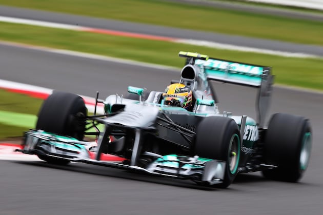 British GP: Lewis Hamilton Reprimanded over Pit Entry Move