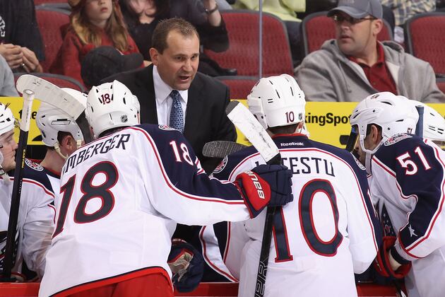 Blue Jackets Sign HC Richards to 1-Year Extension