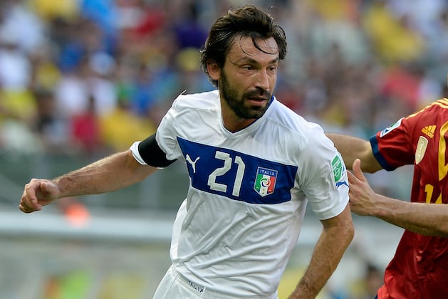 Pirlo Ruled out for Italy