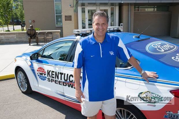 Coach Cal to Drive Honorary Pace Car at Quaker State 400