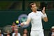 LONDON, ENGLAND - JUNE 28: Andy Murray of Great Britain hits a forehand during his Gentlemen's Singles third round match against Tommy Robredo of Spain on day five of the Wimbledon Lawn Tennis Championships at the All England Lawn Tennis and Croquet Club on June 28, 2013 in London, England. (Photo by Julian Finney/Getty Images)