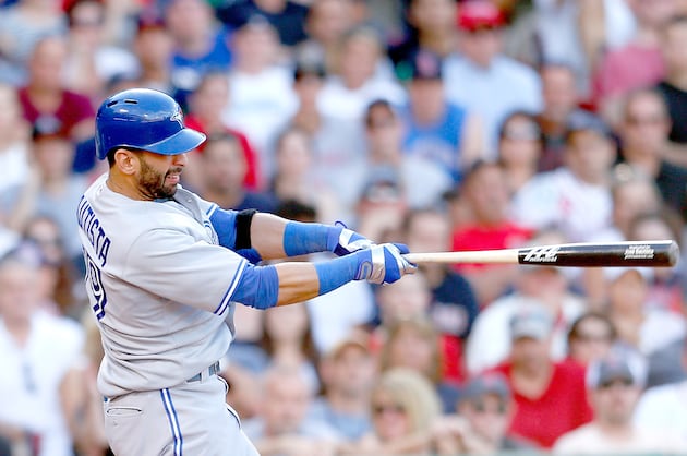 Bautista Gets 200th HR as Jays Top Red Sox