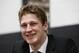 Jun 17, 2013; Boston, MA, USA; Nathan MacKinnon is interviewed during a press conference for top prospects for the upcoming 2013 NHL Draft at TD Garden. Mandatory Credit: Greg M. Cooper-USA TODAY Sports
