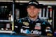 Denny Hamlin was forced out of Sunday's race in Kentucky after a hard crash.