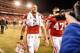 LINCOLN, NE - NOVEMBER 17: Quarterback Taylor Martinez #3 of the Nebraska Cornhuskers leaves the field after their game against the Minnesota Golden Gophers at Memorial Stadium on November 17, 2012 in Lincoln, Nebraska. Nebraska won 38-14. (Photo by Eric Francis/Getty Images)