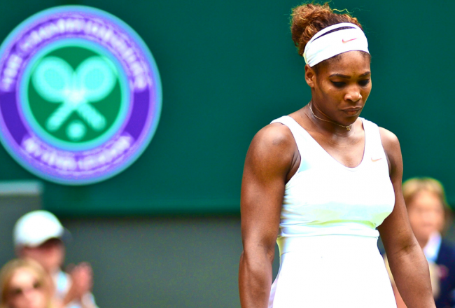 Serena Williams upset by Sabine Lisicki in Wimbledon's fourth round