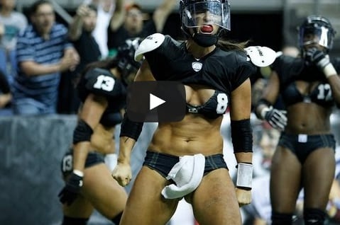 'Greatest Hit in Football History,' According to the Lingerie Football League