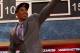 NEW YORK, NY - JUNE 27: Otto Porter of Georgetown reacts after he was drafted #3 overall in the first round by the Washington Wizards during the 2013 NBA Draft at Barclays Center on June 27, 2013 in in the Brooklyn Bourough of New York City. NOTE TO USER: User expressly acknowledges and agrees that, by downloading and/or using this Photograph, user is consenting to the terms and conditions of the Getty Images License Agreement. (Photo by Mike Stobe/Getty Images)
