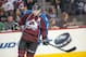 DENVER, CO - APRIL 27: Paul Stastny #26 of the Colorado Avalanche skates during a break in the action against the Minnesota Wild at the Pepsi Center on April 27, 2013 in Denver, Colorado. The Wild beat the Avalanche 3-1. (Photo by Dustin Bradford/Getty Images)