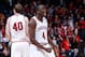 DAYTON, OH - MARCH 24: Victor Oladipo #4 of the Indiana Hoosiers celebrates after a play late in the game against the Temple Owls during the third round of the 2013 NCAA Men's Basketball Tournament at UD Arena on March 24, 2013 in Dayton, Ohio. (Photo by Joe Robbins/Getty Images)