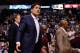 Mar 28, 2013; Dallas, TX, USA; Dallas Mavericks owner Mark Cuban during the game against the Indiana Pacers at the American Airlines Center. The Pacers defeated the Mavericks 103-78. Mandatory Credit: Jerome Miron-USA TODAY Sports