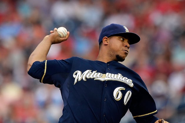 Brewers Snap Losing Streak but Wily Peralta Forced to Leave Game