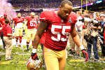 49ers' LB Brooks Won't Be Charged for Alleged Assault of Teammate