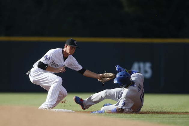 Dodgers 10, Rockies 8
