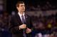 INDIANAPOLIS - APRIL 03: Head coach Brad Stevens of the Butler Bulldogs reacts while taking on the Michigan State Spartans during the National Semifinal game of the 2010 NCAA Division I Men's Basketball Championship on April 3, 2010 in Indianapolis, Indiana. (Photo by Andy Lyons/Getty Images)
