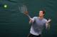 LONDON, ENGLAND - JULY 04: Andy Murray of Great Britain hits a forehand during a practice session on day ten of the Wimbledon Lawn Tennis Championships at the All England Lawn Tennis and Croquet Club on July 4, 2013 in London, England. (Photo by Peter Macdiarmid/Getty Images)