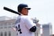 May 26, 2013; Detroit, MI, USA; Detroit Tigers third baseman Miguel Cabrera (24) on deck against the Minnesota Twins at Comerica Park. Mandatory Credit: Rick Osentoski-USA TODAY Sports