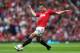 MANCHESTER, ENGLAND - MAY 05: Robin van Persie of Manchester United controls the ball during the Barclays Premier League match between Manchester United and Chelsea at Old Trafford on May 5, 2013 in Manchester, England. (Photo by Alex Livesey/Getty Images)