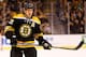 BOSTON, MA - JANUARY 19: Andrew Ference #21 of the Boston Bruins plays against the New York Rangers during the season opener game on January 19, 2013 at TD Garden in Boston, Massachusetts. (Photo by Jared Wickerham/Getty Images)