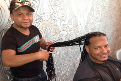 Manny Ramirez's Dreadlocks in Trash Bag