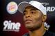 RIO DE JANEIRO, BRAZIL - JUNE 12: Anderson Silva speaks during a press conference for UFC 162 at X-Gym on June 12, 2013 in Rio de Janeiro, Brazil. (Photo by Buda Mendes/Getty Images)
