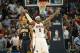 Apr 29, 2013; Atlanta, GA, USA; Atlanta Hawks forward Josh Smith (5) reacts after he scored late in game four of the first round of the 2013 NBA playoffs at Philips Arena. Mandatory Credit: Marvin Gentry-USA TODAY Sports