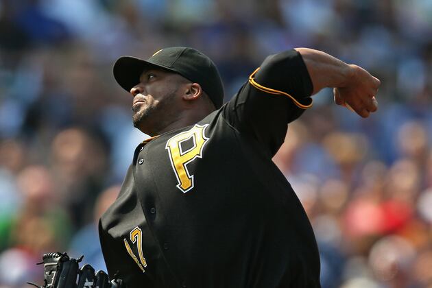 Liriano Leads Pirates to 6-2 Win over Cubs
