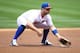 NEW YORK, NY - JUNE 15: David Wright #5 of the New York Mets in action against the Chicago Cubs during their game on June 15, 2013 at Citi Field in the Flushing neighborhood of the Queens borough of New York City. (Photo by Al Bello/Getty Images)