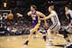 SAN ANTONIO, TX - APRIL 24: Pau Gasol #16 of the Los Angeles Lakers during Game Two of the Western Conference Quarterfinals of the 2013 NBA Playoffs at AT&T Center on April 24, 2013 in San Antonio, Texas. NOTE TO USER: User expressly acknowledges and agrees that, by downloading and or using this photograph, User is consenting to the terms and conditions of the Getty Images License Agreement. (Photo by Ronald Martinez/Getty Images)