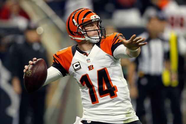 Andy Dalton and Wide Receivers Working out Before Training Camp