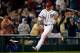 WASHINGTON, DC - MAY 08: Bryce Harper #34 of the Washington Nationals runs toward home plate after hitting a solo home run in the fifth inning against the Detroit Tigers during a game at Nationals Park on May 8, 2013 in Washington, DC. (Photo by Patrick McDermott/Getty Images)