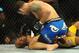 Chris Weidman finishes Anderson Silva.