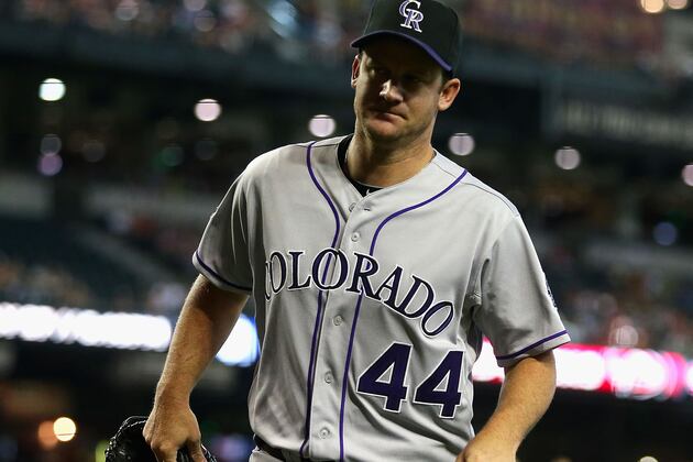 Roy Oswalt Injured in Colorado Rockies Game Early at Arizona