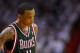 MIAMI, FL - APRIL 23: Monta Ellis #11 of the Milwaukee Bucks looks on during Game 2 of the Eastern Conference Quarterfinals of the 2013 NBA Playoffs against the Miami Heat at American Airlines Arena on April 23, 2013 in Miami, Florida. NOTE TO USER: User expressly acknowledges and agrees that, by downloading and or using this photograph, User is consenting to the terms and conditions of the Getty Images License Agreement. (Photo by Mike Ehrmann/Getty Images)