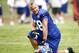 Mark Herzlich is battling to become the Giants starting middle linebacker–one of three positions that will be settled in training camp for the team.