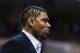 Feb 01, 2013; Philadelphia, PA, USA; Philadelphia 76ers center Andrew Bynum (33) prior to the game against the Sacramento Kings at the Wells Fargo Center. The Sixers defeated the Kings 89-80. Mandatory Credit: Howard Smith-USA TODAY Sports