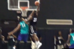 Shawn Marion Gets Dunked on in Pro-Am Game