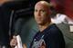 Tim Hudson is not a happy camper...