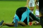 Guy Interrupts Soccer Match to Kiss Star's Feet